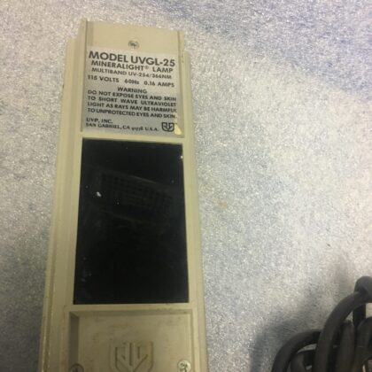 UVP model UVGL-25 Minerallight lamp