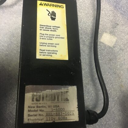 Fotodyne model 3-6000 UV lamp