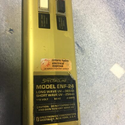 Spectroline ENF-24 Handheld UV lamp