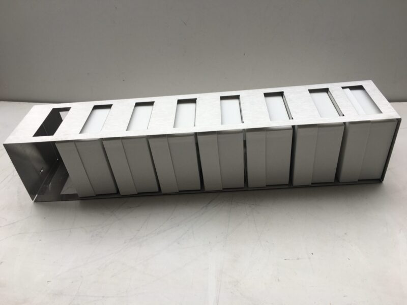 12 box 5x5x2 inch stainless steel chest freezer rack - Image 2