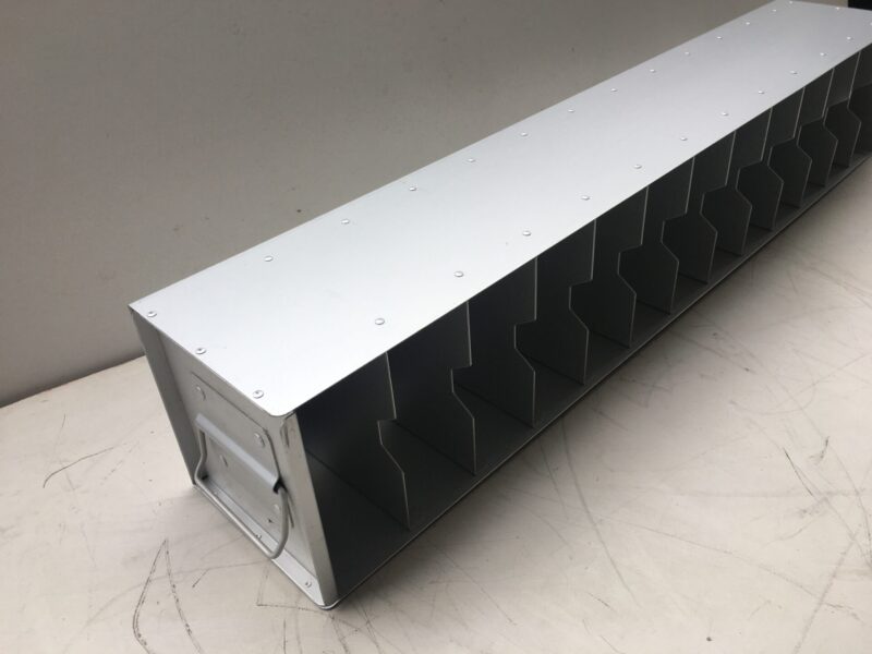 13 box 5x5x2 inch anodized aluminum chest freezer rack