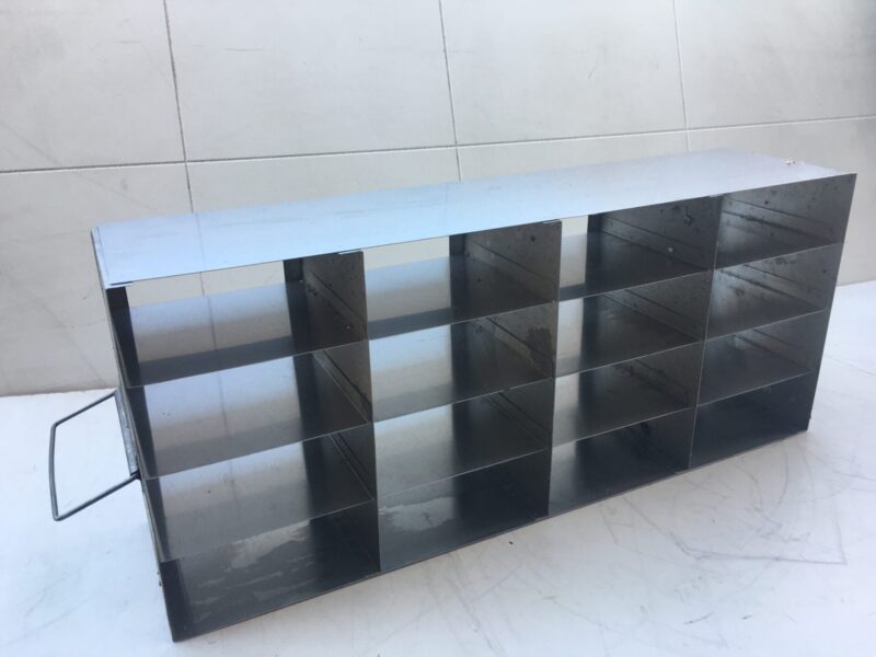 16 box 5x5x2 inches stainless steel upright freezer shelf rack