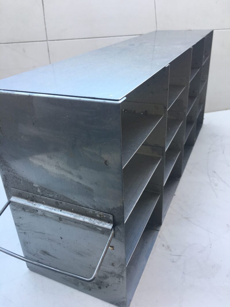 16 box 5x5x2 inches stainless steel upright freezer shelf rack - Image 2