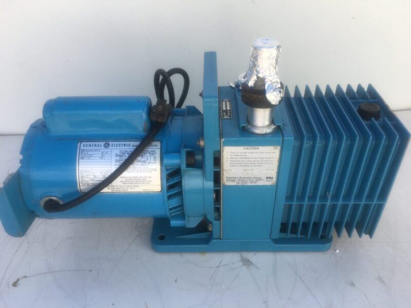 Precision model DD90 rotary vane vacuum pump