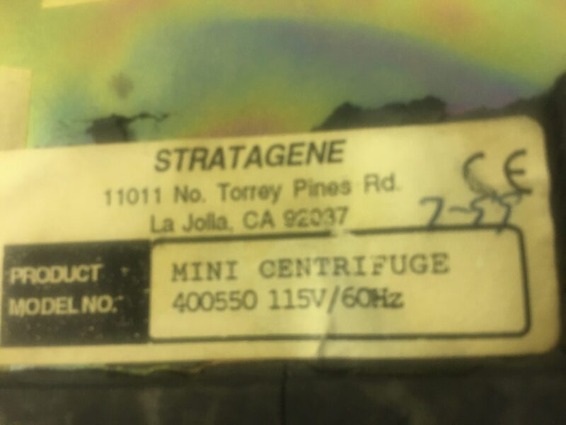 Stratagene Mini Centrifuge - Image 3