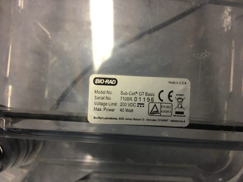 Bio-Rad Sub-CellGT Basic - Image 2