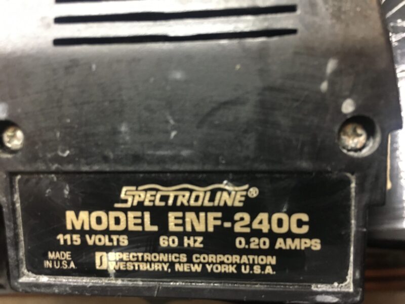 Spectroline Model ENF-240C UV lamp - Image 3