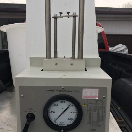 SLM Aminco Spectronic Instruments model FA078 French Press