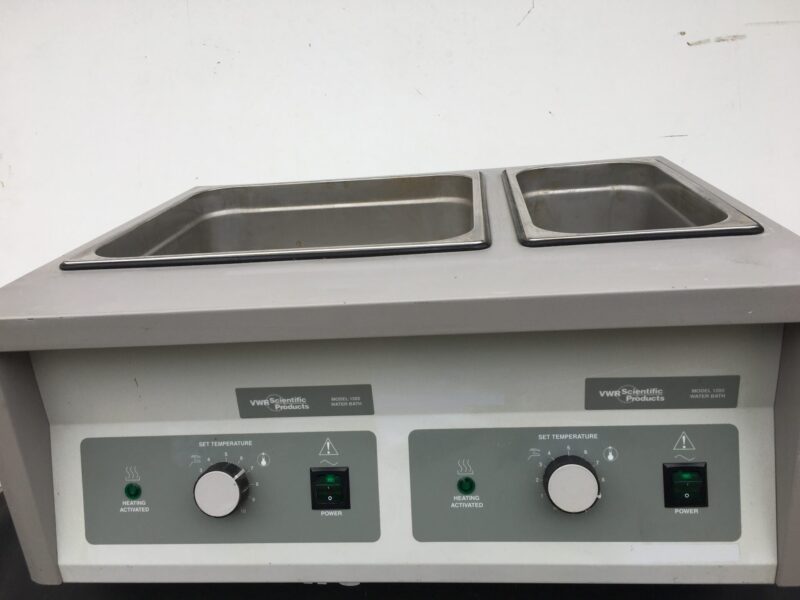VWR/Sheldon model 1205 dual tank waterbath